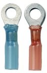 Heat Shrink Ring Terminals (3pk)Red or Blue